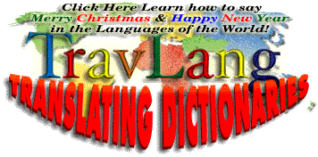 Travlang dictionaries